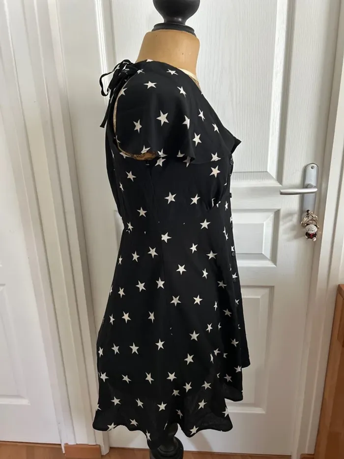Robe d'été fluide motif étoiles asos petite taille 38 - photo numéro 3