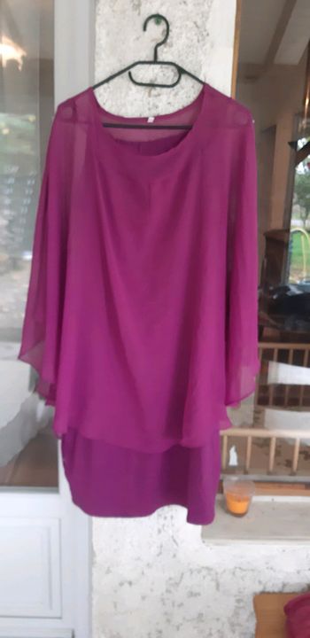 Robe tunique voilage