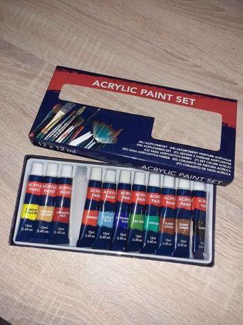 Set de peintures.