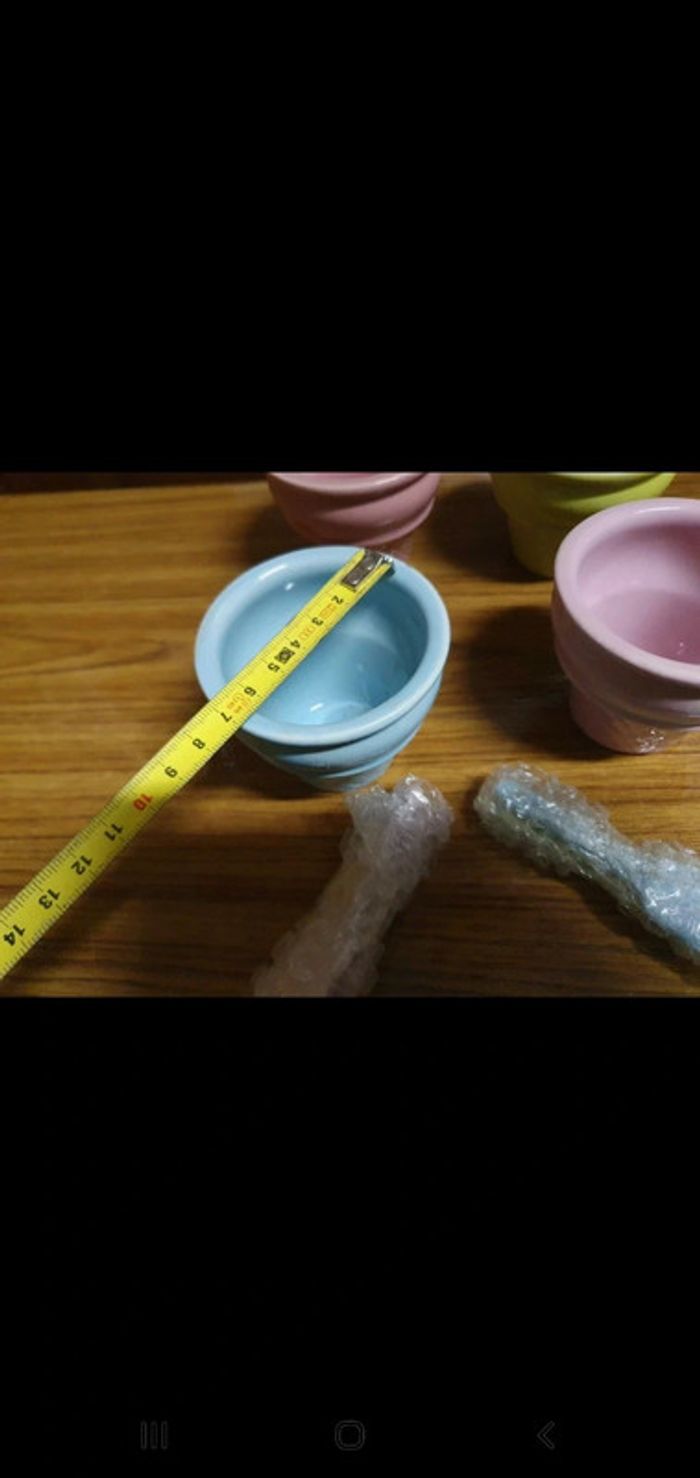 Petit pot pour glace neuf - photo numéro 3