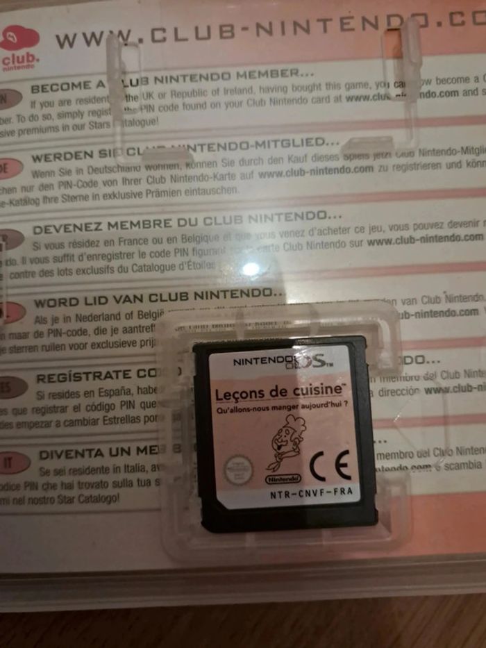 Jeu DS Leçons de cuisine - photo numéro 4