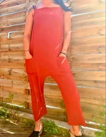 Combinaison terracotta