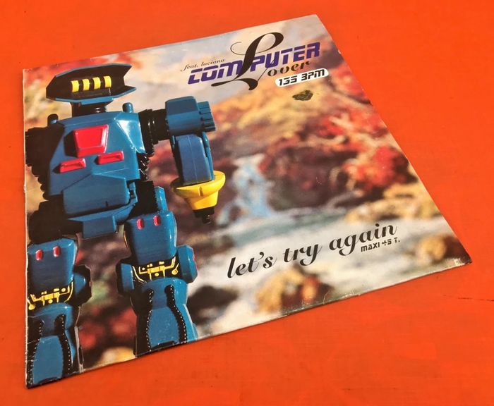 Vinyle Maxi 45 tours Feat. Luciana Computer Lover (1996) Panic Records 575 8771 - photo numéro 2