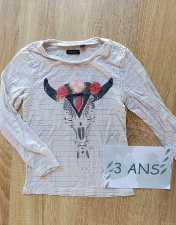 Haut manche longue 3ans