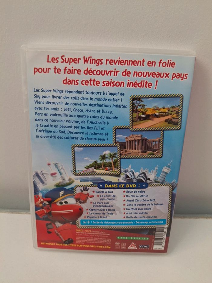 DVD Super Wings Jusqu'au bout du monde - photo numéro 2