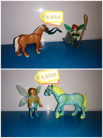 Thème* fée / personnage & cheval