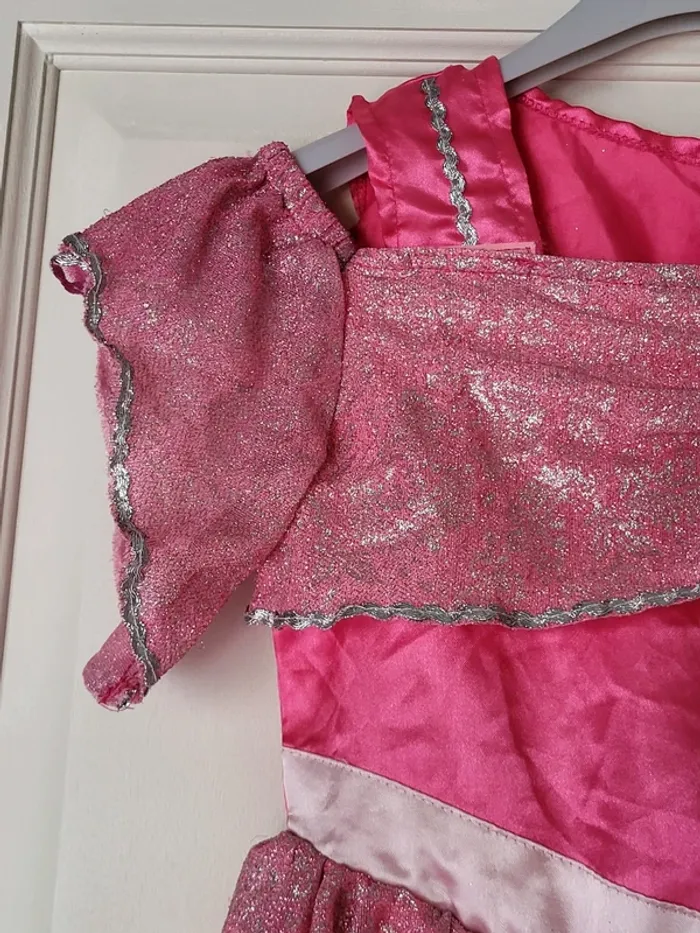 Robe de princesse rose à paillettes  - Déguisement - photo numéro 3