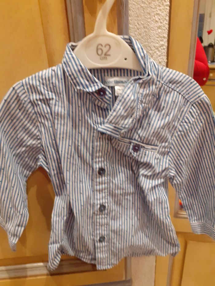 Chemise habillée vert beaudet