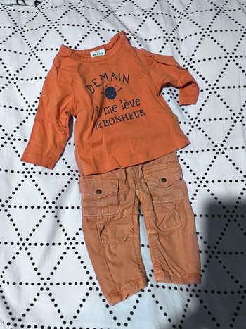 Ensemble tape à l’œil 3mois