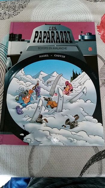 BD Les paparazzi Tome 8 / Scoops en avalanche