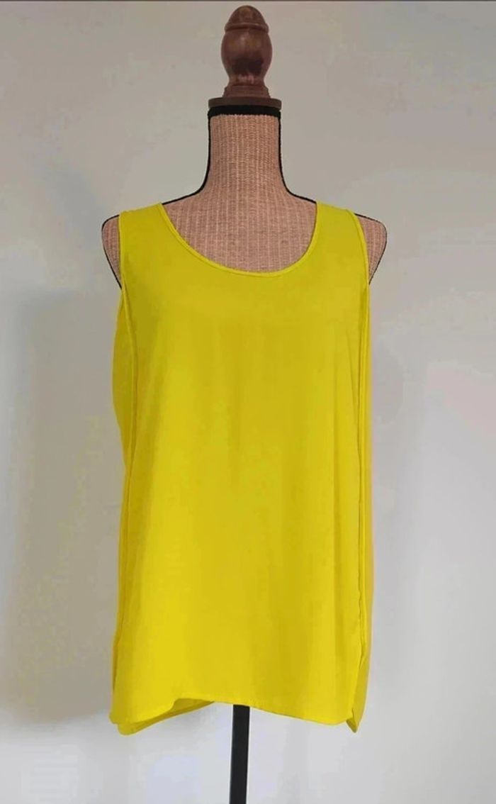 10 € Débardeur jaune Aggi estival Taille 40 en excellent état