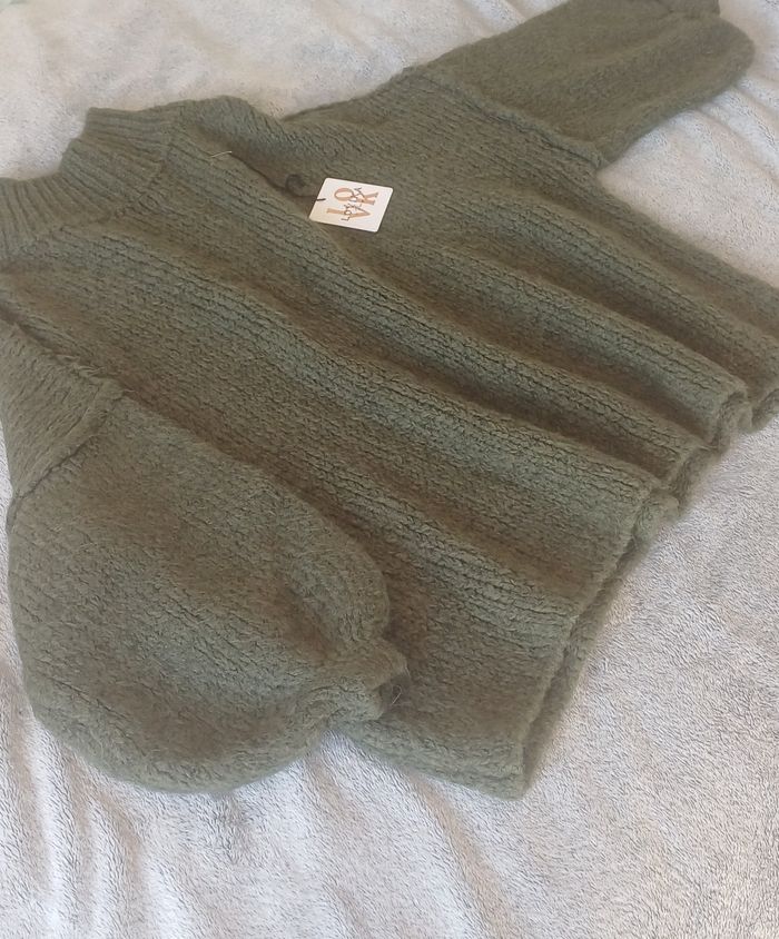 Pull Oversize Kaki - photo numéro 2