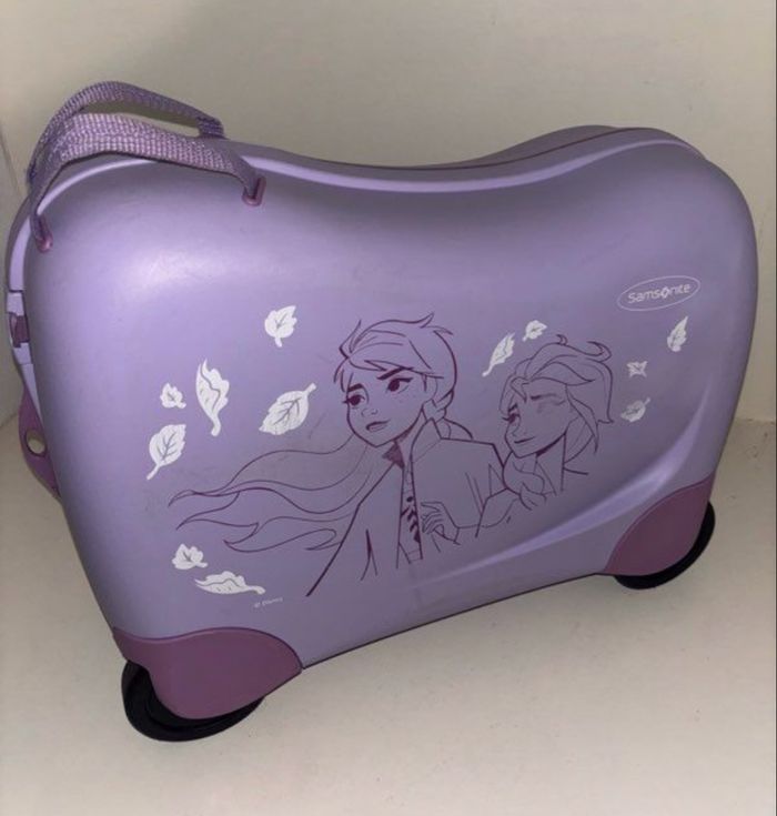 VALISE SAMSONITE ENFANT REINE DES NEIGE 100€ PRIX MAGASIN - photo numéro 8