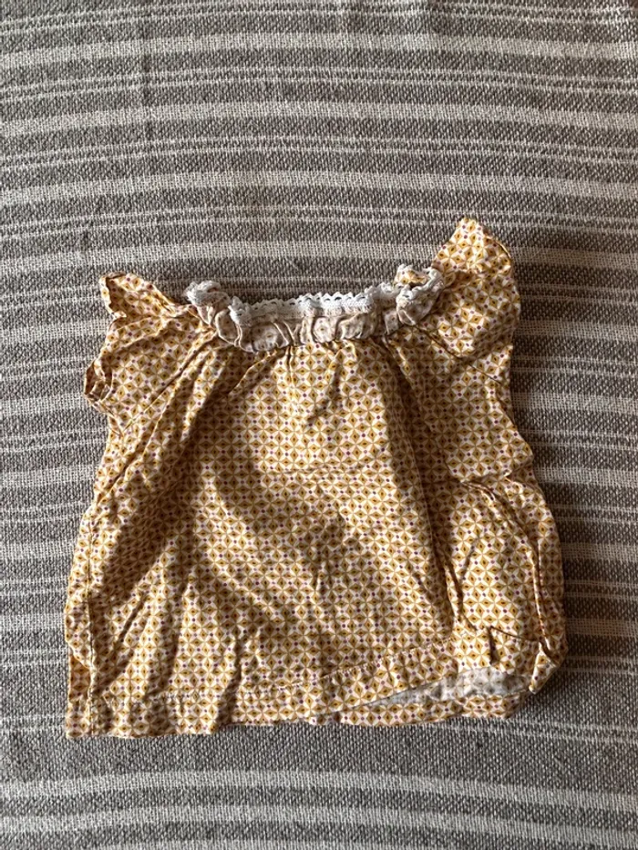 Blouse t-shirt de chez frangin frangine 6 mois - photo numéro 2