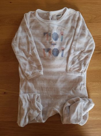 Pyjama velours 18mois