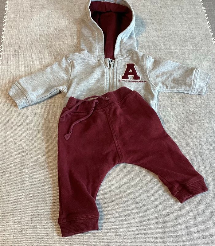 Ensemble sport molletonné 3 mois