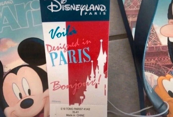 Tongs Disneyland Paris 41/42 - Neuves - photo numéro 3
