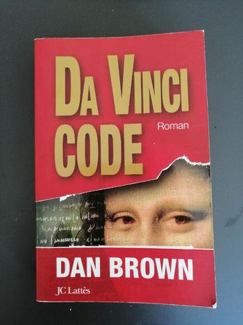 Roman Da Vinci Code de Dan Brown en bon état