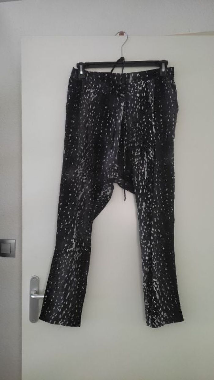 Pantalon large taille L