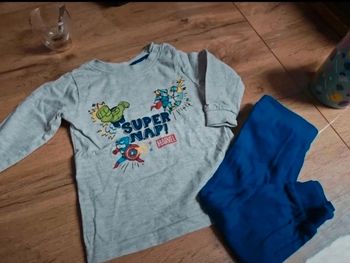 Pyjama léger marvel 12 mois Zeeman
