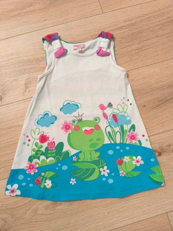 Robe été fille Mayoral Grenouille - Taille 18 mois 86cm
