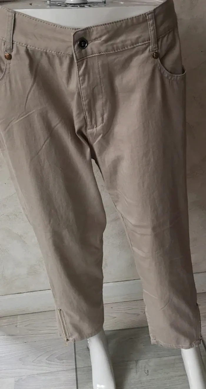 Pantalon en toile