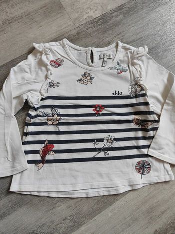 T-shirt marinière IKKS 2A