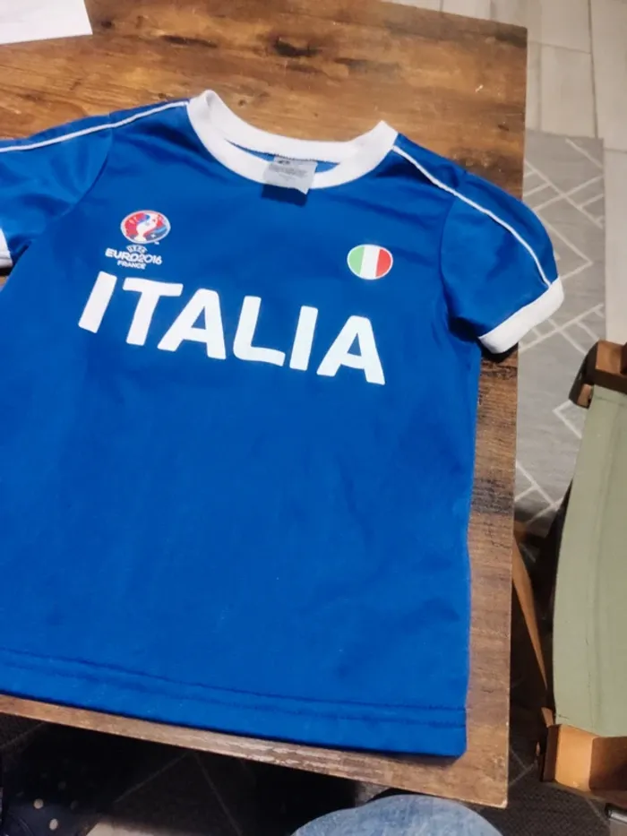 Maillot de foot enfant Italie euro2016 France - photo numéro 4
