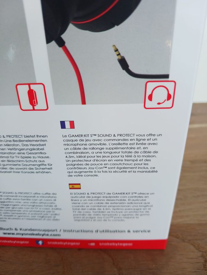 Kit son et protection Nintendo Switch - photo numéro 3