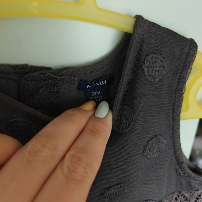 Robe de cérémonie grise 2 ans - photo numéro 3