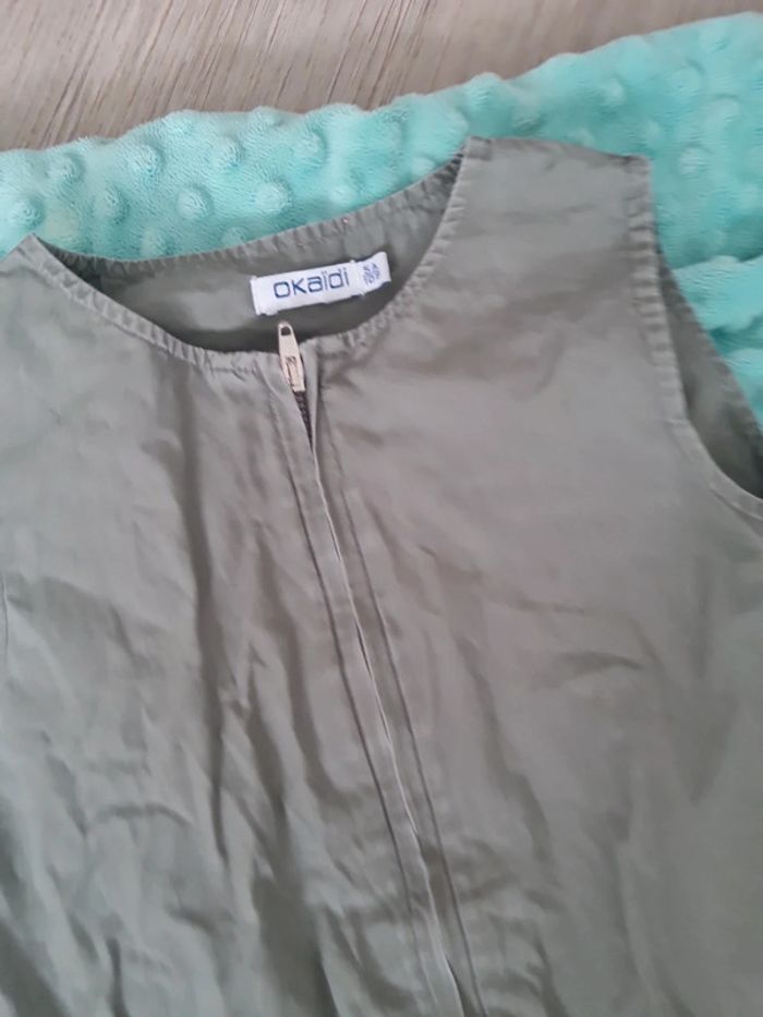 Robe okaidi kaki très bon etat 5 ans - photo numéro 3