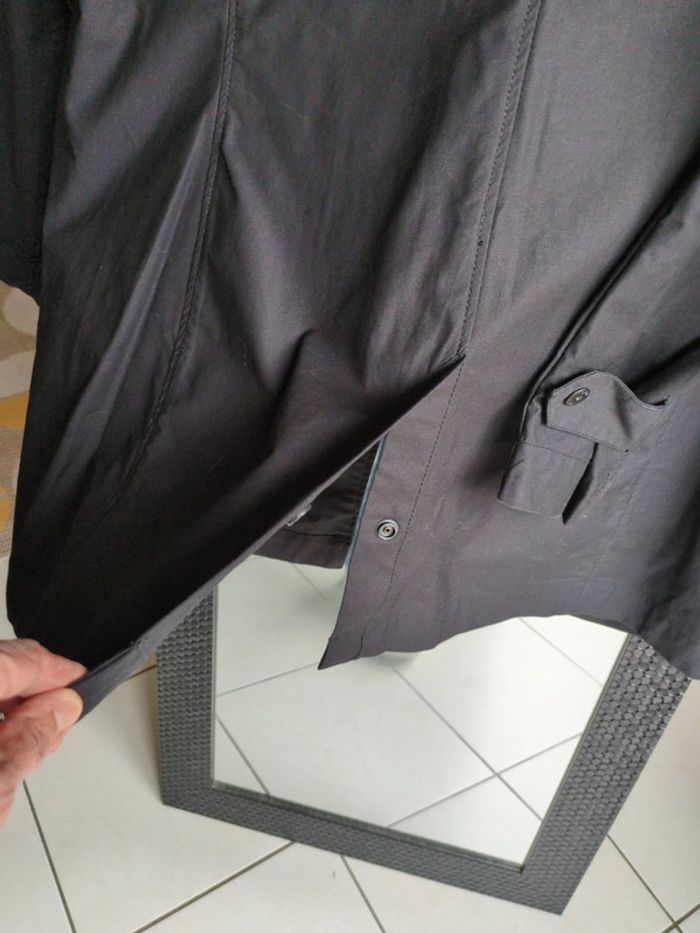 Trench coton noir G star raw XL - photo numéro 15