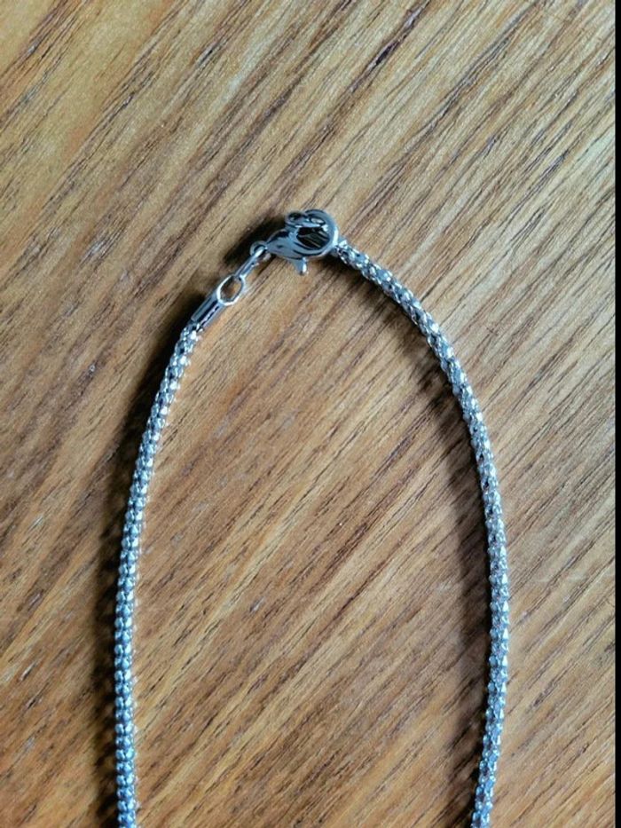 Collier tête de lion argenté – bijou symbole de force et courage – pendentif homme style guerrier - photo numéro 13