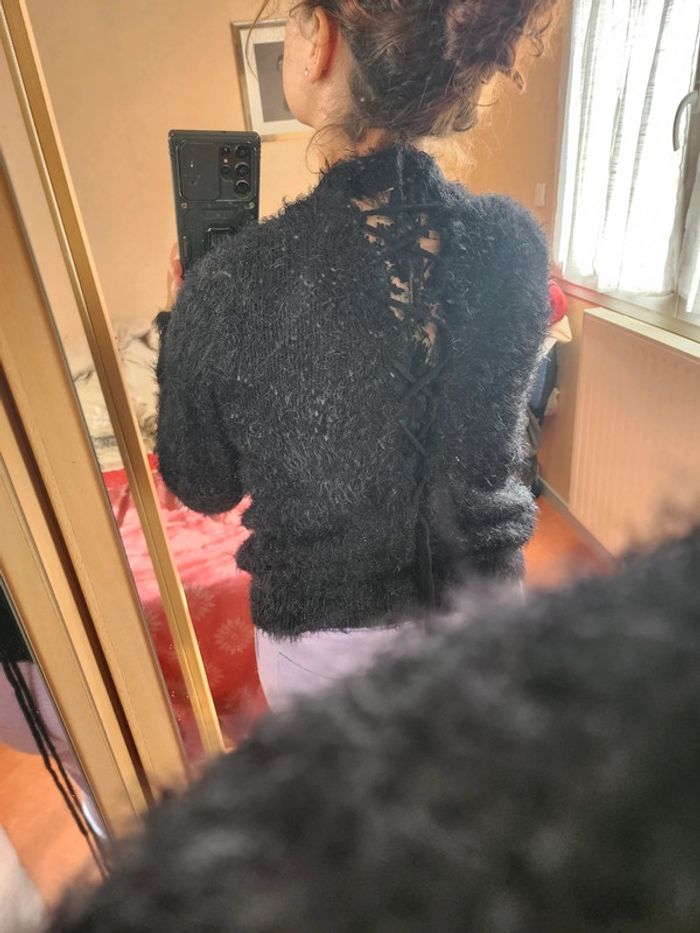 Pull tout doux noir TU 36/42 - photo numéro 7