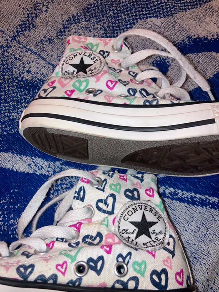 Converse motifs cœurs P31 - photo numéro 4