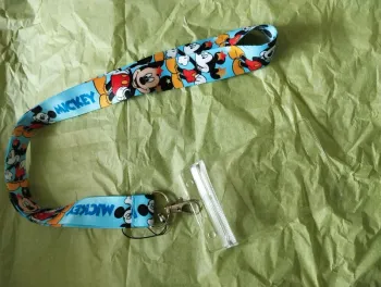 Lanière Mickey bleu