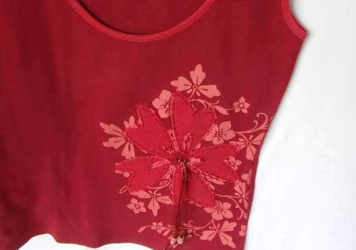 T.Shirt débardeur -Promod - T.2 - photo numéro 2