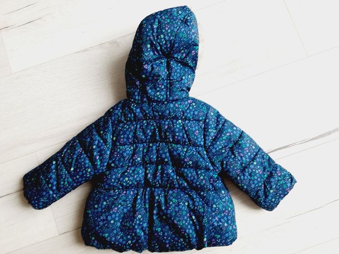 Vêtement bébé fille manteau veste blouson à fleurs C&A 9 mois - photo numéro 4