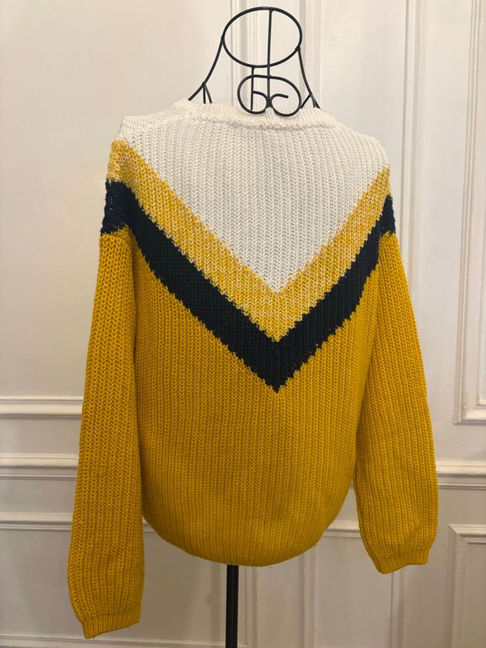 Pull large tricolore - photo numéro 2