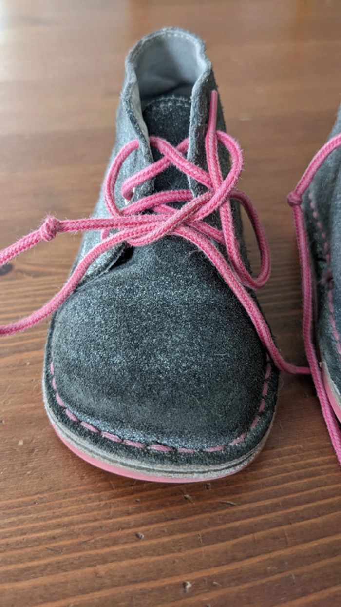 Chaussures montantes cuir suédé Vertbaudet 20 - photo numéro 4