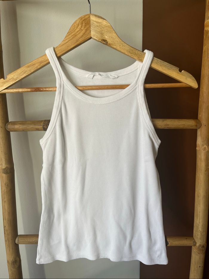 Débardeur côtelé Mango Taille M