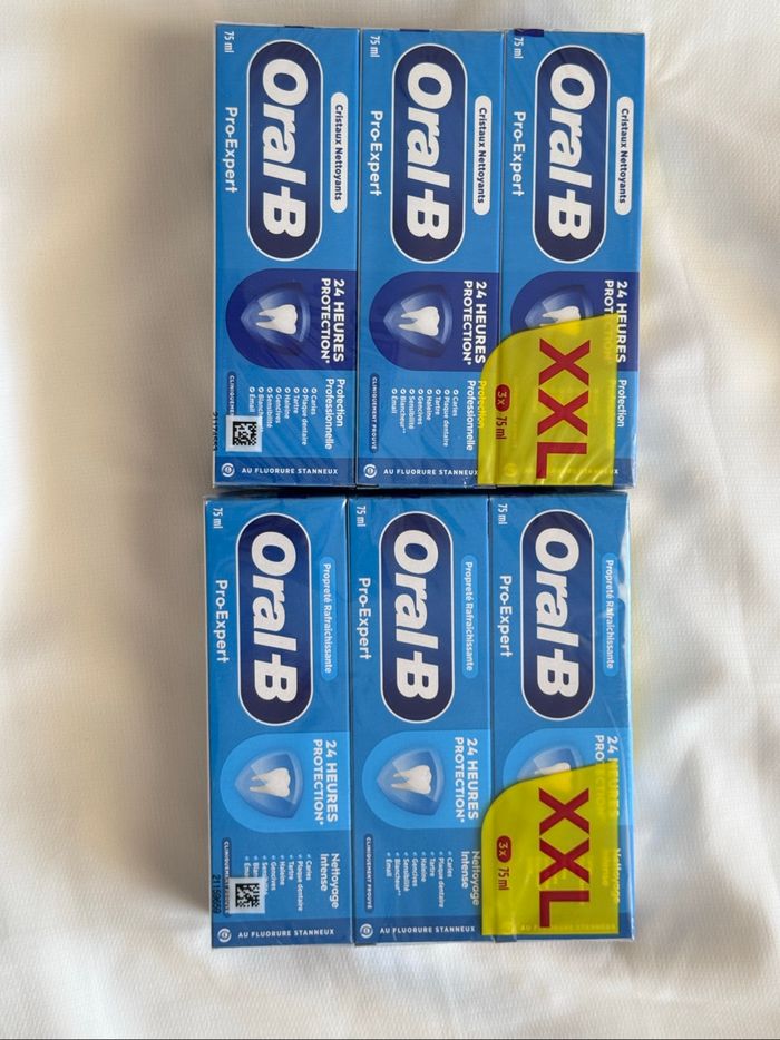 Lot dentifrices Oral-B