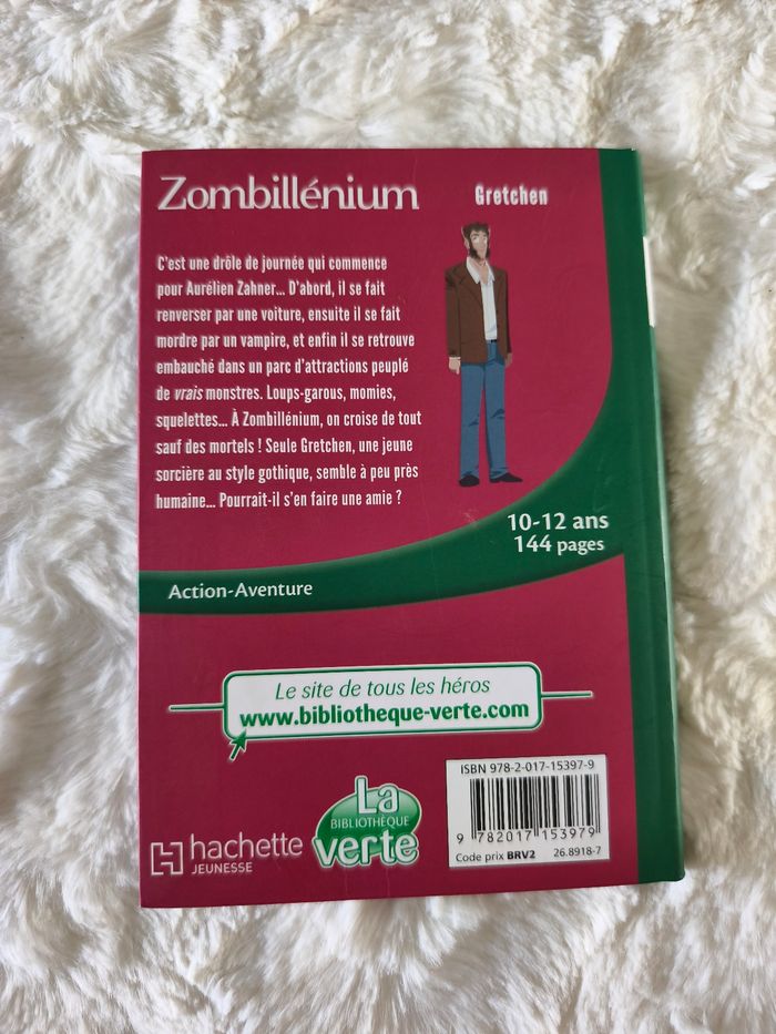 Zombillénium Gretchen bibliothèque verte - photo numéro 2