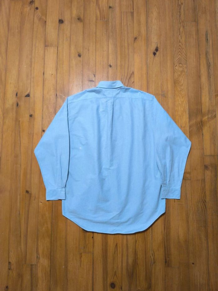Chemise manches longues - Ralph Lauren - Yarmouth - Logo brodé premium - Bleu - Taille XL - photo numéro 4