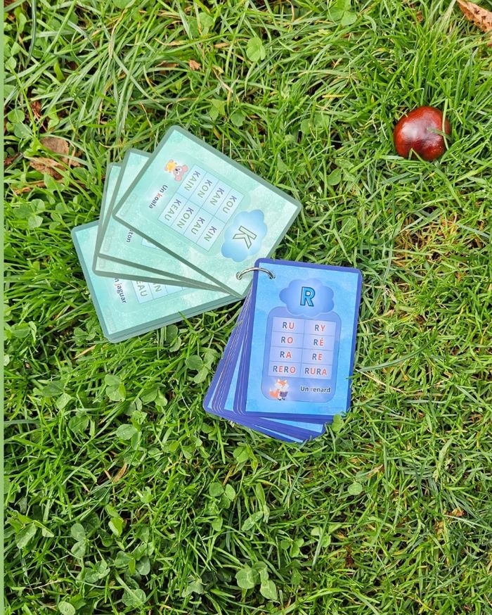 📖 Cartes "j’apprends à lire des syllabes – 30 faces - photo numéro 5