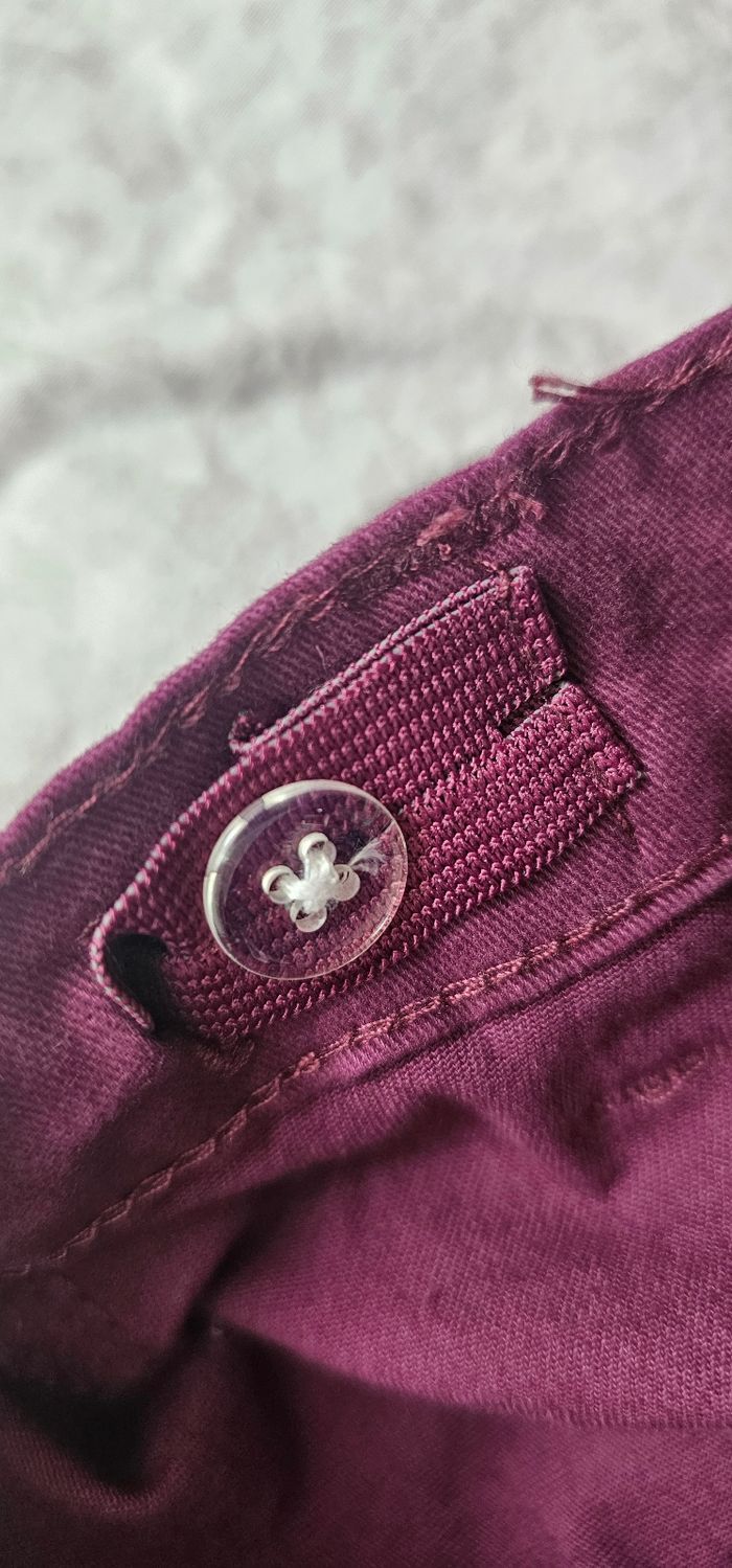 Pantalon fille 5 ans bordeaux Lilim – neuf avec étiquette - photo numéro 6
