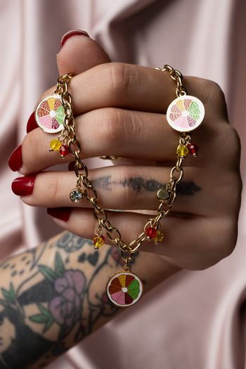Collier pamplemousse   ✅