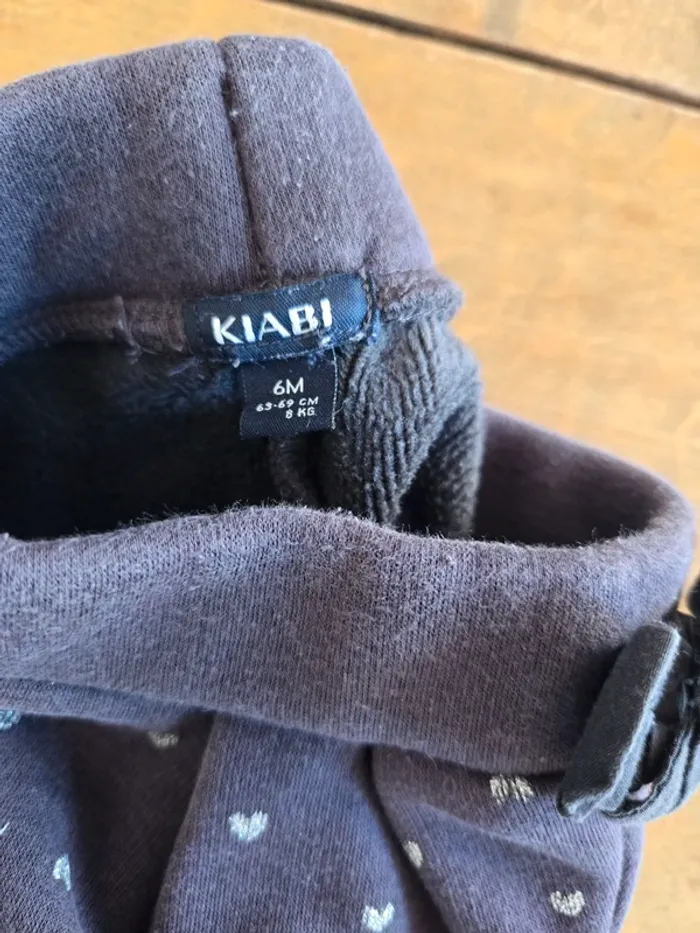 Pantalon hiver Kiabi fille 6 mois - photo numéro 3