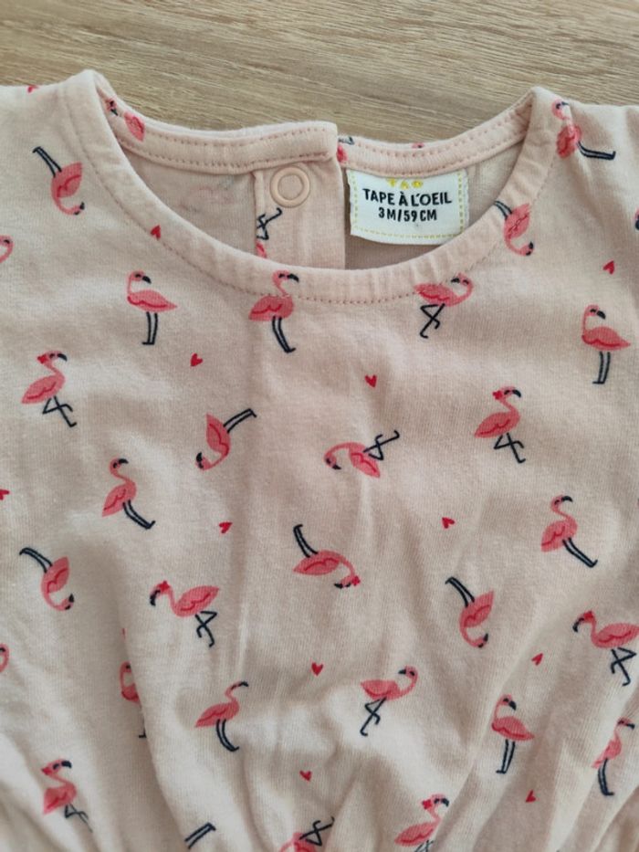 Robe flamant rose - photo numéro 3