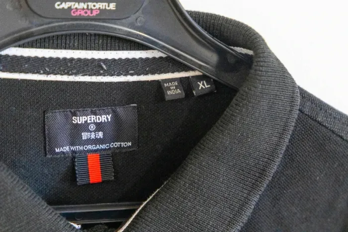 C50 polo noir Superdry XL - photo numéro 3